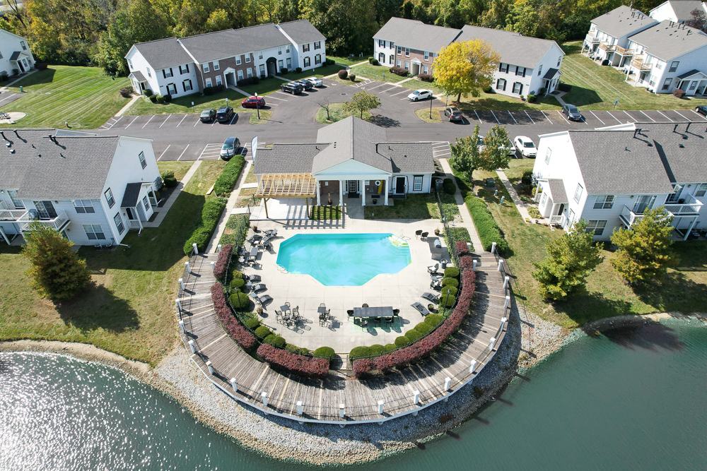 Pool & pond aerial