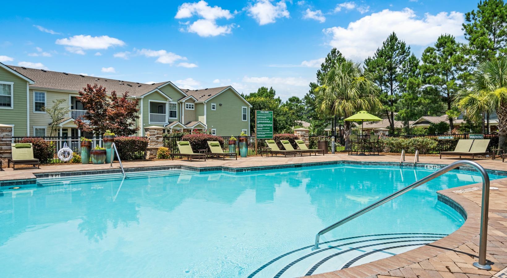 Resort-style pool