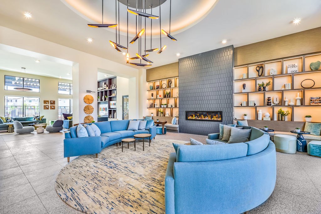 Fireside lounge