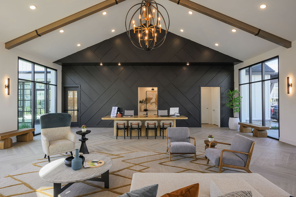 Clubhouse lounge